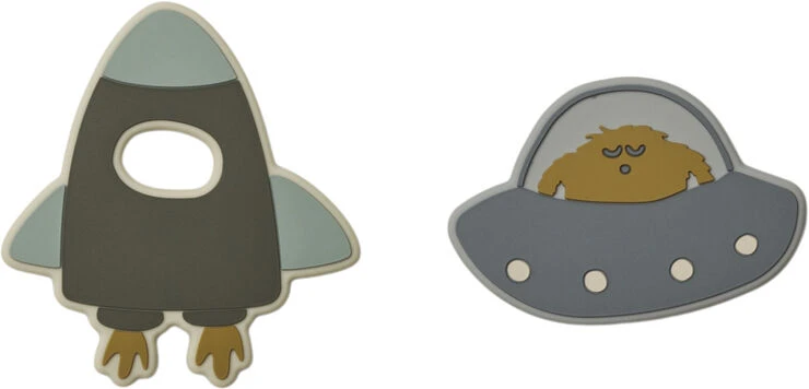 Liewood Gia Teether 2-pack Space Blue Multi Mix 3 Liewood Gia Teether 2-pack Space Blue Multi Mix