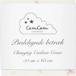 Cam Cam Changing Cushion Cover - OCS Windflower Creme Windflower Creme