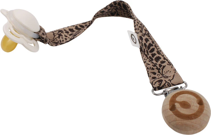 Müsli By Green Cotton Giraffe Pacifier String Seed 4 Müsli By Green Cotton Giraffe Pacifier String Seed - Billede 2