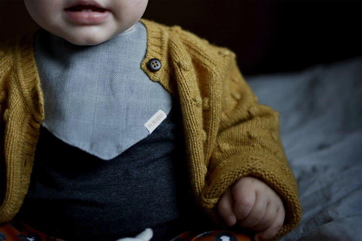 Filibabba Savlesmæk - Muslin Grey Muslin 6 Filibabba Savlesmæk - Muslin Grey Muslin - Billede 4