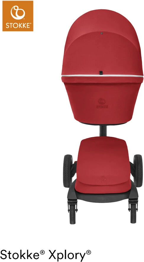Stokke Xplory X Carry Cot Ruby Red 5 Stokke Xplory X Carry Cot Ruby Red - Billede 3