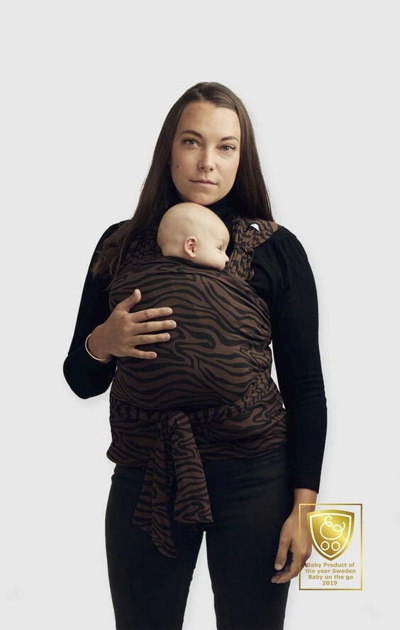 Najell WRAP S/M - Zebra Brown 3 Najell WRAP S/M - Zebra Brown