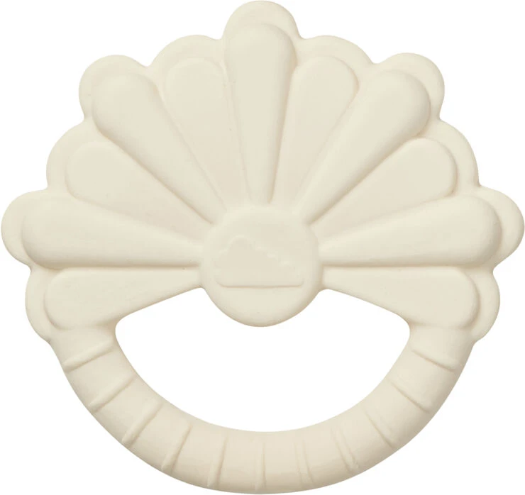 Cam Cam Copenhagen Flower Teether Natural 3 Cam Cam Copenhagen Flower Teether Natural
