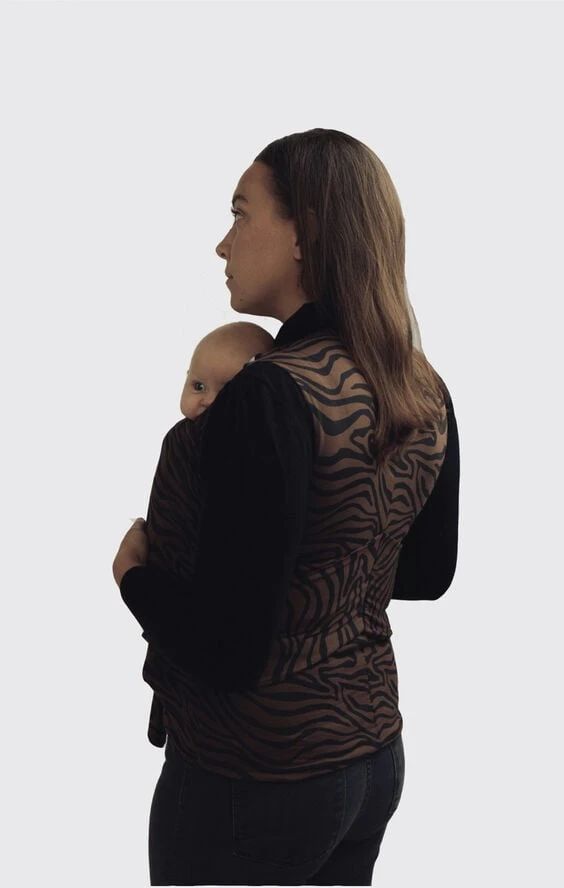 Najell WRAP S/M - Zebra Brown 4 Najell WRAP S/M - Zebra Brown - Billede 2