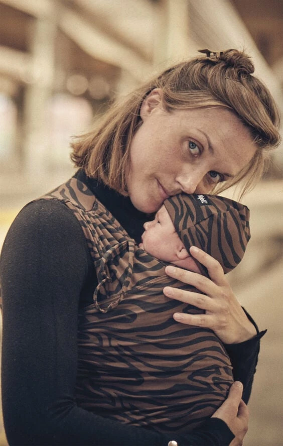 Najell WRAP S/M - Zebra Brown 5 Najell WRAP S/M - Zebra Brown - Billede 3