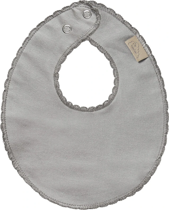 Cam Cam Copenhagen Bib, Teething Jersey - GOTS Grey 3 Cam Cam Copenhagen Bib, Teething Jersey - GOTS Grey