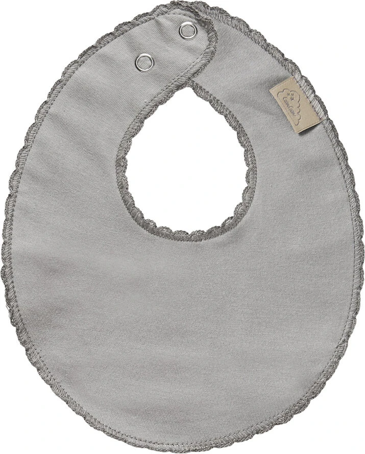 Cam Cam Copenhagen Bib, Teething Jersey - GOTS Grey 4 Cam Cam Copenhagen Bib, Teething Jersey - GOTS Grey - Billede 2