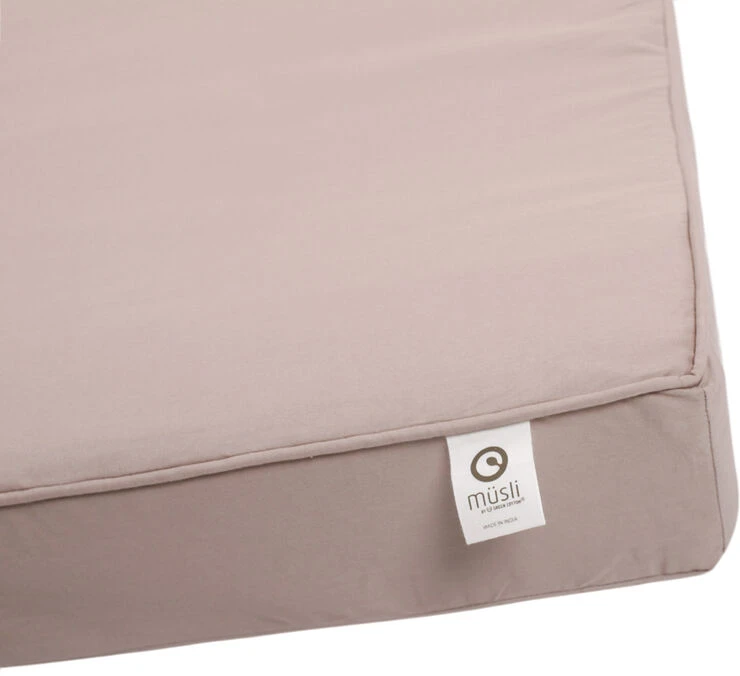 Müsli By Green Cotton Solid Changing Mattress Rose Wood 5 Müsli By Green Cotton Solid Changing Mattress Rose Wood - Billede 3