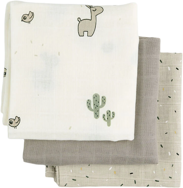 Done By Deer Stofble 3 Stk. GOTS Lalee Sand Sand 5 Done By Deer Stofble 3 Stk. GOTS Lalee Sand Sand - Billede 3