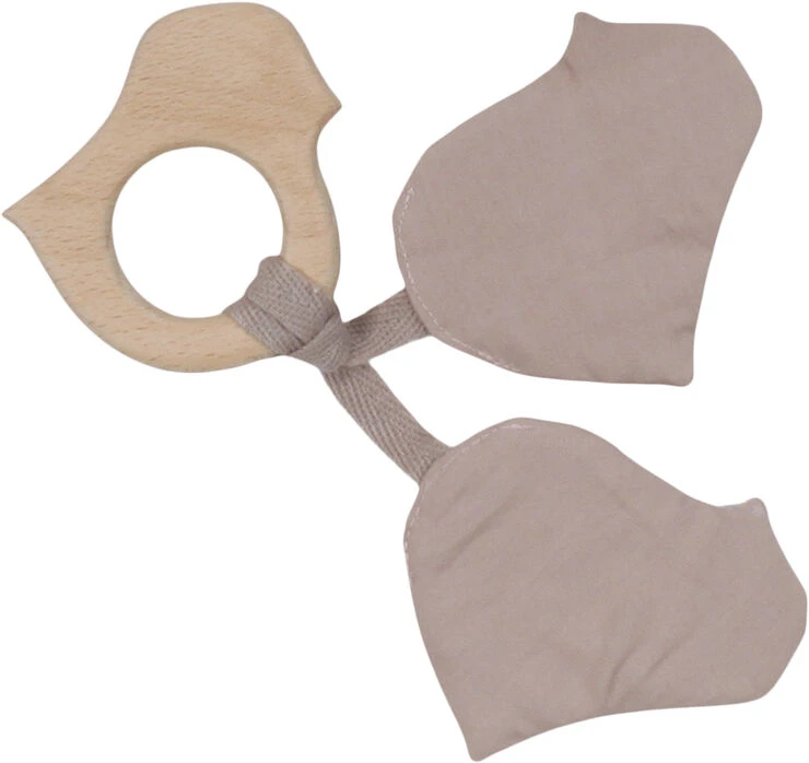 Müsli By Green Cotton Figure Teether Rose Wood 3 Müsli By Green Cotton Figure Teether Rose Wood