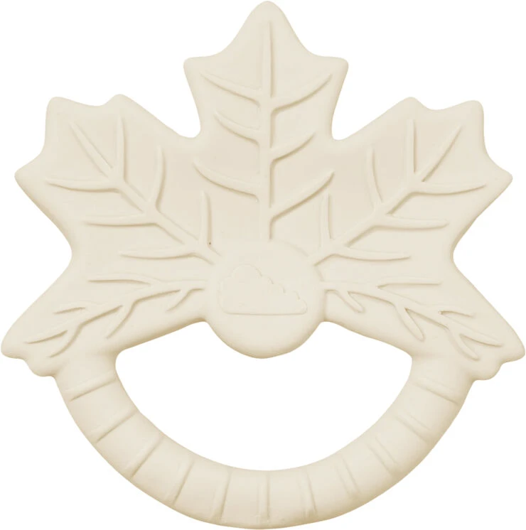 Cam Cam Leaf Teether - Natural Natural 3 Cam Cam Leaf Teether - Natural Natural