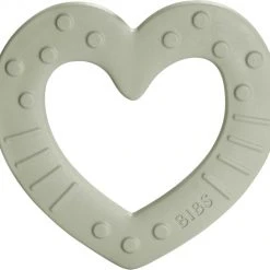BIBS Baby Bitie Heart Sage Sage