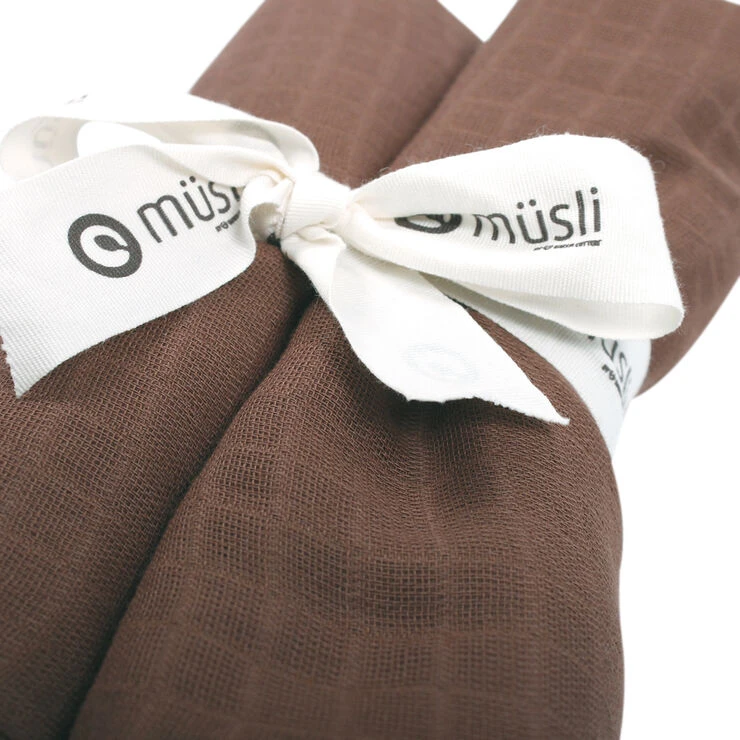 Müsli By Green Cotton Cloth Diaper 2-PACK Brown Sugar 4 Müsli By Green Cotton Cloth Diaper 2-PACK Brown Sugar - Billede 2