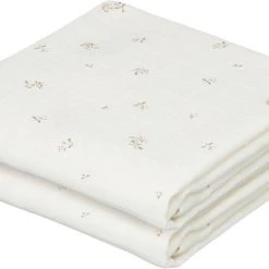 Cam Cam Copenhagen Muslin Cloth, Printed, 2-pack - GOTS Poppies Poppies