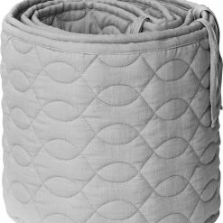 Sebra Quiltet Sengerand, Elephant Grey