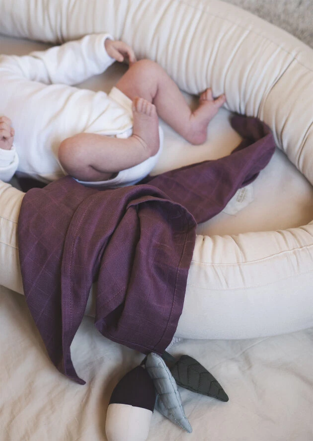 Filibabba Babynest Kapok - Nature White Kapok 9 Filibabba Babynest Kapok - Nature White Kapok - Billede 7