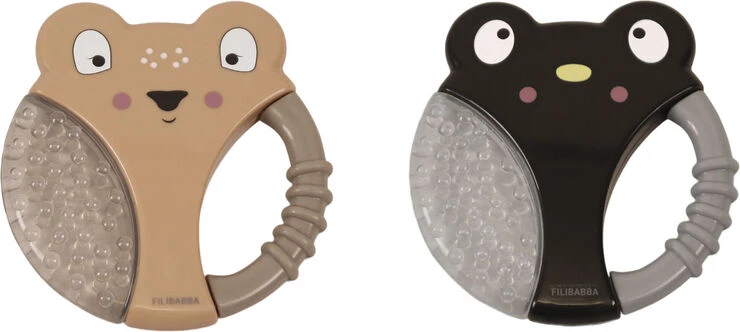 Filibabba Kølende Bideringe - Pingvin Og Hjort Multicolor 5 Filibabba Kølende Bideringe - Pingvin Og Hjort Multicolor - Billede 3