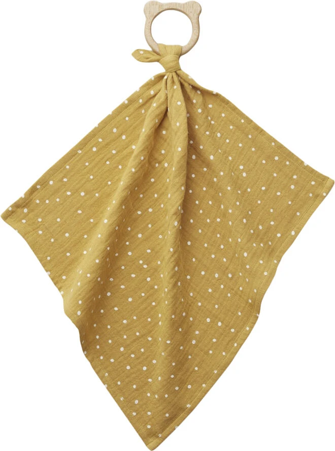 Liewood Dines Teether Cuddle Cloth Confetti Yellow Mellow 3 Liewood Dines Teether Cuddle Cloth Confetti Yellow Mellow