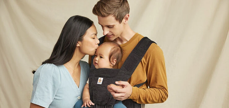 Ergobaby Aerloom - Charcoal / Black 6 Ergobaby Aerloom - Charcoal / Black - Billede 4