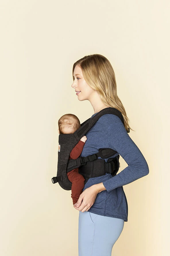 Ergobaby Aerloom - Charcoal / Black 7 Ergobaby Aerloom - Charcoal / Black - Billede 5