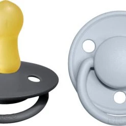 BIBS De Lux 2 PACK Latex Size 2 Honey Bee/Olive Honey Bee/Olive