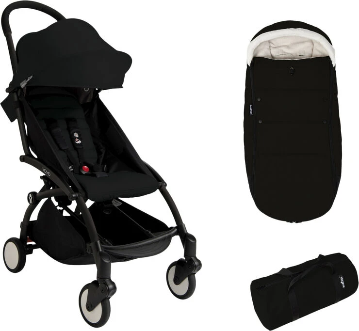 Babyzen YOYO Kørepose - Sort 4 Babyzen YOYO Kørepose - Sort - Billede 2