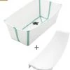 Stokke Flexi Bath Bundle White Aqua -Ergobaby store unnamed file 271