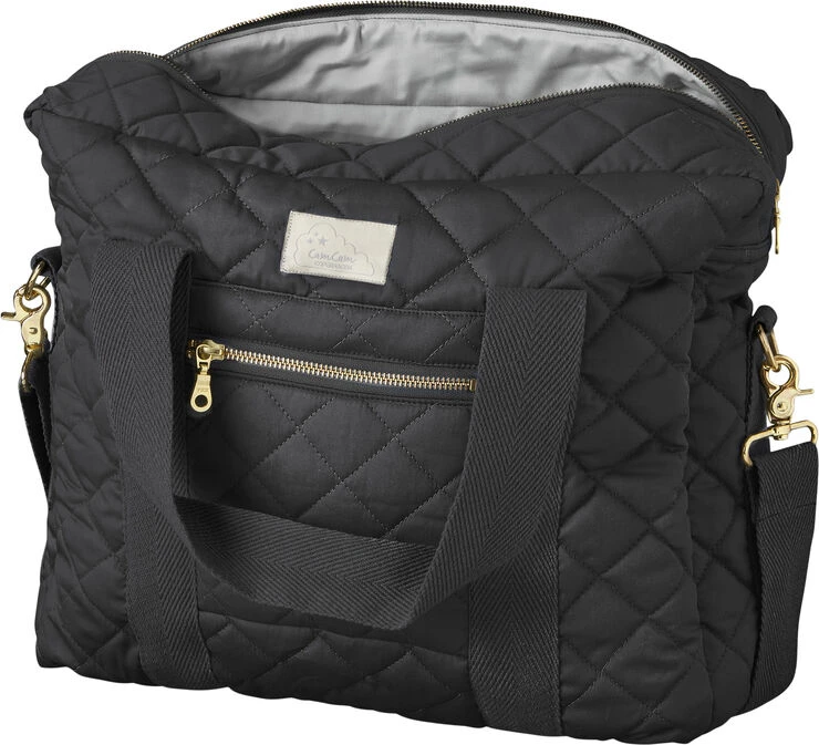 Cam Cam Copenhagen Changing Bag - Long Zipper Black 6 Cam Cam Copenhagen Changing Bag - Long Zipper Black - Billede 4