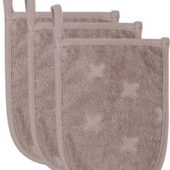Müsli By Green Cotton Bath Gloves 3-PACK Rose Wood