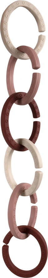 Filibabba Silikone Ophængsringe - Rose Rose 6 Filibabba Silikone Ophængsringe - Rose Rose - Billede 4