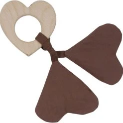 Müsli By Green Cotton Figure Teether Brown Sugar