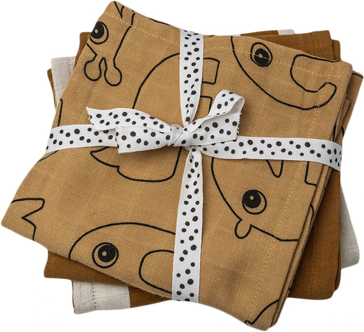 Done By Deer Stofble 3 Stk Sennep 3 Done By Deer Stofble 3 Stk Sennep