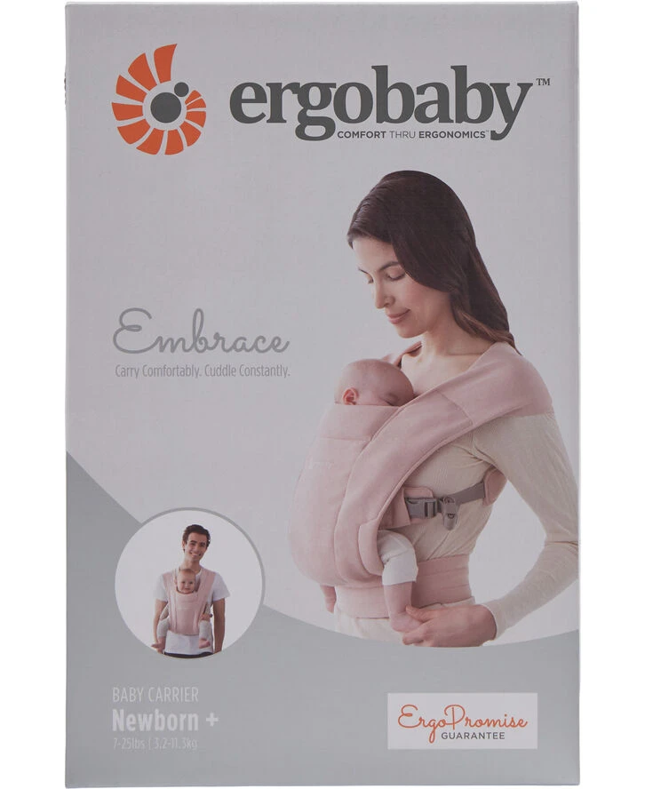 Ergobaby Embrace Blush Pink 5 Ergobaby Embrace Blush Pink - Billede 3