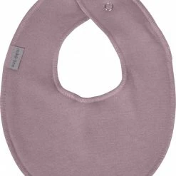 Mikk-Line Cotton Bibs - Round Burlwood