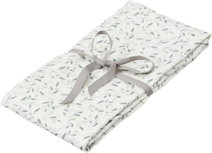 Cam Cam Copenhagen Swaddle - GOTS Green Leaves Green Leaves 3 Cam Cam Copenhagen Swaddle - GOTS Green Leaves Green Leaves