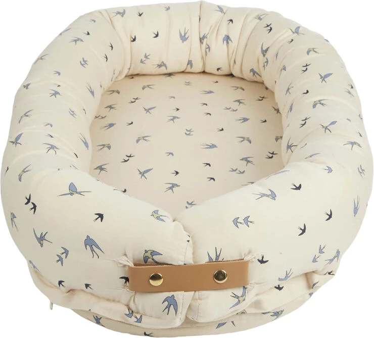 Filibabba Babynest - Dancing Swallow Blue Dancing Swallow Blue 4 Filibabba Babynest - Dancing Swallow Blue Dancing Swallow Blue - Billede 2