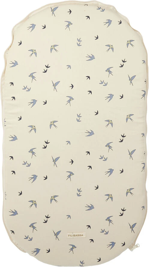 Filibabba Babynest - Dancing Swallow Blue Dancing Swallow Blue 6 Filibabba Babynest - Dancing Swallow Blue Dancing Swallow Blue - Billede 4