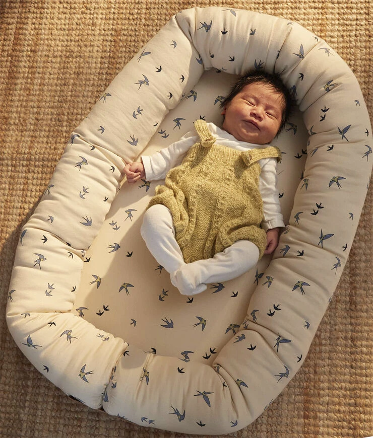 Filibabba Babynest - Dancing Swallow Blue Dancing Swallow Blue 9 Filibabba Babynest - Dancing Swallow Blue Dancing Swallow Blue - Billede 7