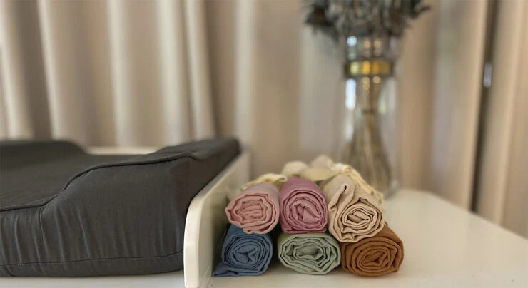 Filibabba Stofble GOTS - Muslin Vintage Rose Vintage Rose 4 Filibabba Stofble GOTS - Muslin Vintage Rose Vintage Rose - Billede 2