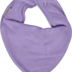Mikk-Line Cotton Bibs - Triangle Grapeade