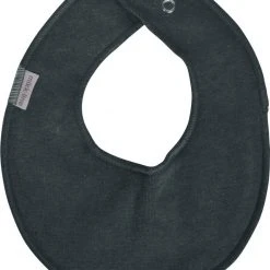 Mikk-Line Cotton Bibs - Round Black Olive