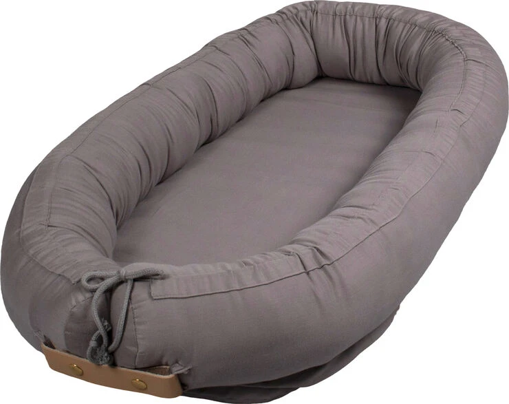 Filibabba Babynest Kapok - Grey Kapok 3 Filibabba Babynest Kapok - Grey Kapok
