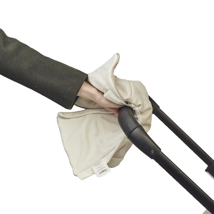 Najell Stroller Gloves - Sandy Beige 6 Najell Stroller Gloves - Sandy Beige - Billede 4