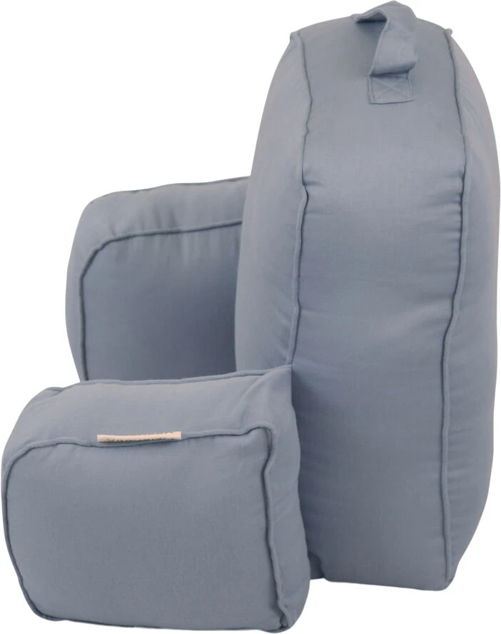 Filibabba Barnevognspude Gry - Powder Blue Powder Blue 4 Filibabba Barnevognspude Gry - Powder Blue Powder Blue - Billede 2