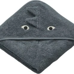 Liewood Albert Hooded Towel Dragon / Whale Blue Mix