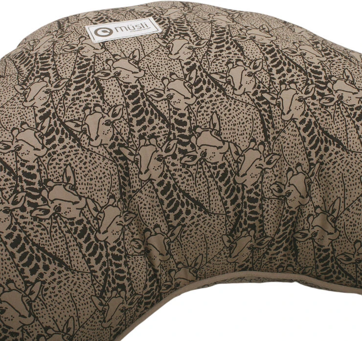Müsli By Green Cotton Giraffe Nursing Pillow Seed 5 Müsli By Green Cotton Giraffe Nursing Pillow Seed - Billede 3