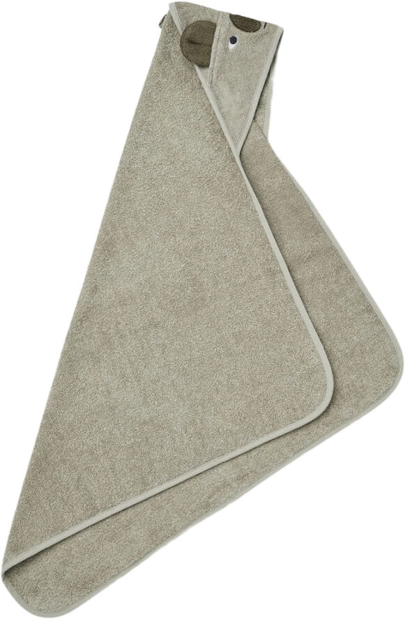 Liewood Albert Hooded Towel Koala/mist 4 Liewood Albert Hooded Towel Koala/mist - Billede 2