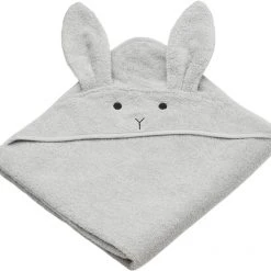 Liewood Augusta Hooded Towel Rabbit Dumbo Grey