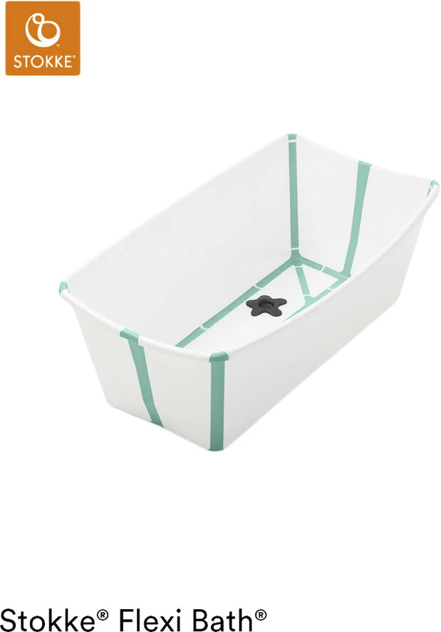 Stokke Flexi Bath White Aqua 3 Stokke Flexi Bath White Aqua