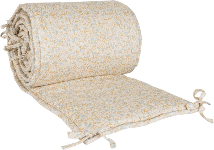 That's Mine Bed Bumper Mini Flower Blue 3 That's Mine Bed Bumper Mini Flower Blue